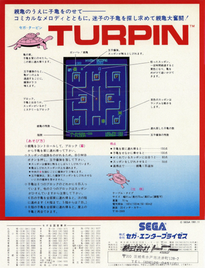 Turpin (bootleg on Scramble hardware)